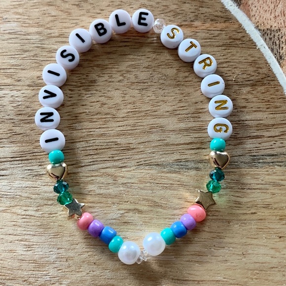 5 for $20 Taylor Swift Handmade Friendship Beaded Bracelet
“Invisible String” - Picture 2 of 2